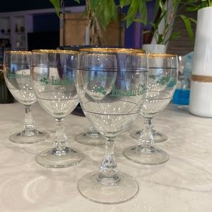 Vintage Irish Coffee Glasses EUC (set of 6)